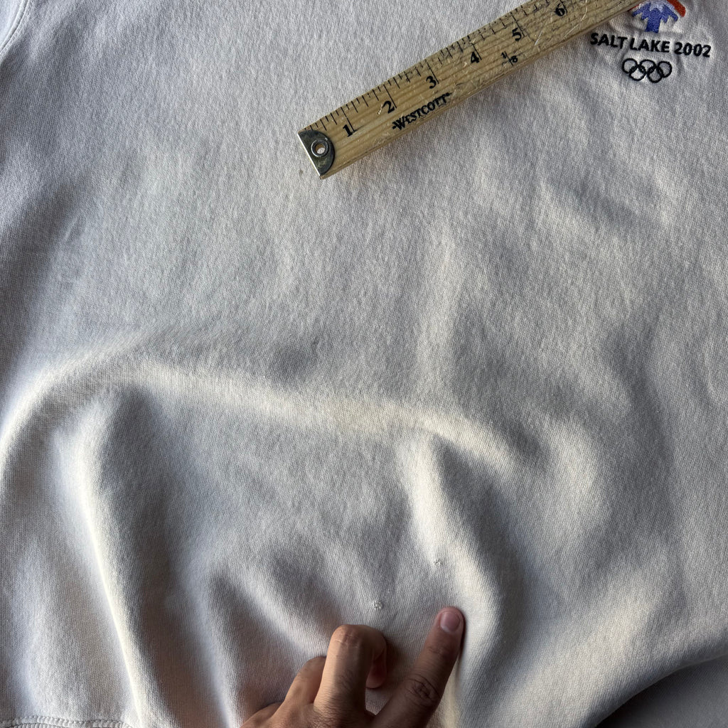 2002 Salt Lake Olympics Crewneck cream (M)