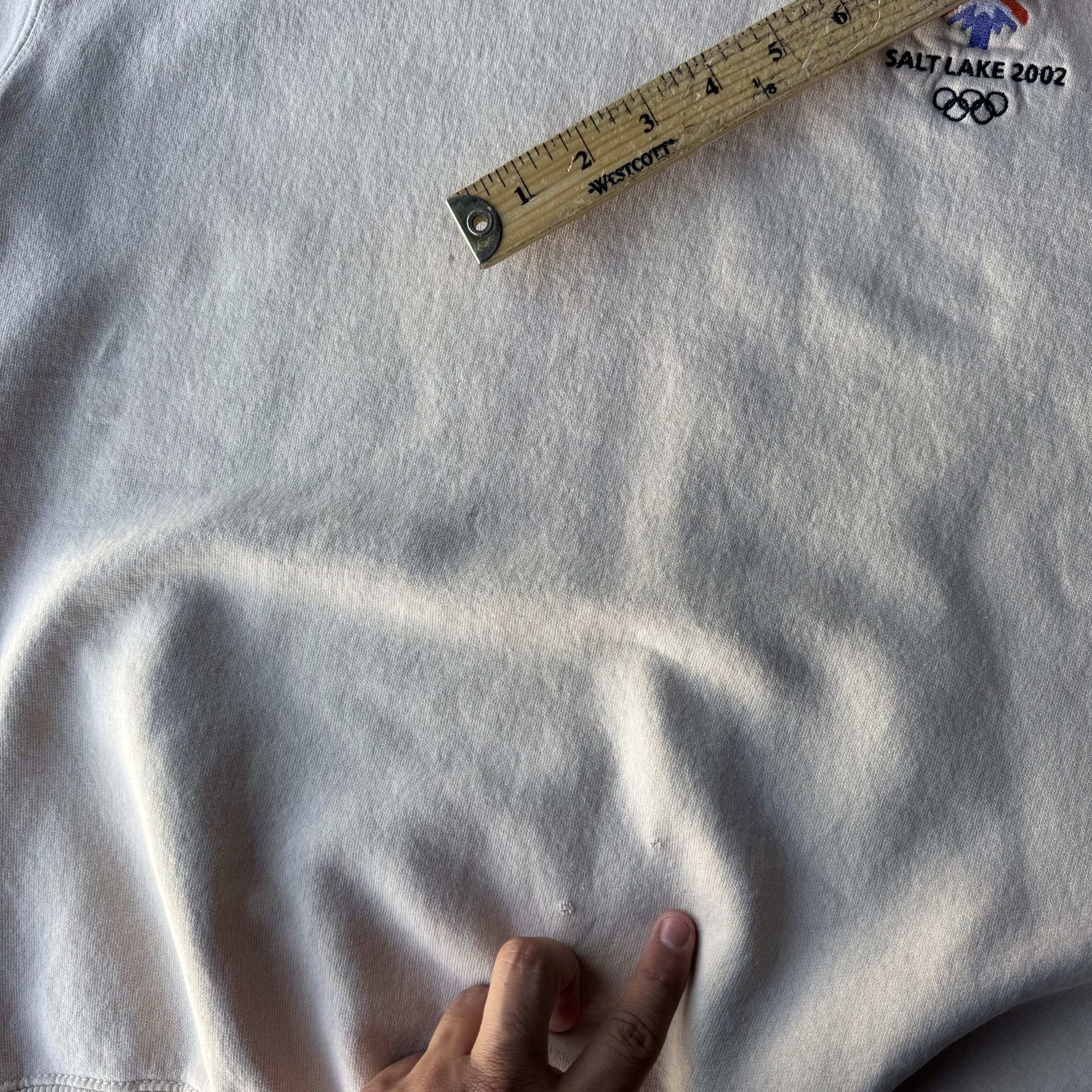 2002 Salt Lake Olympics Crewneck cream (M)