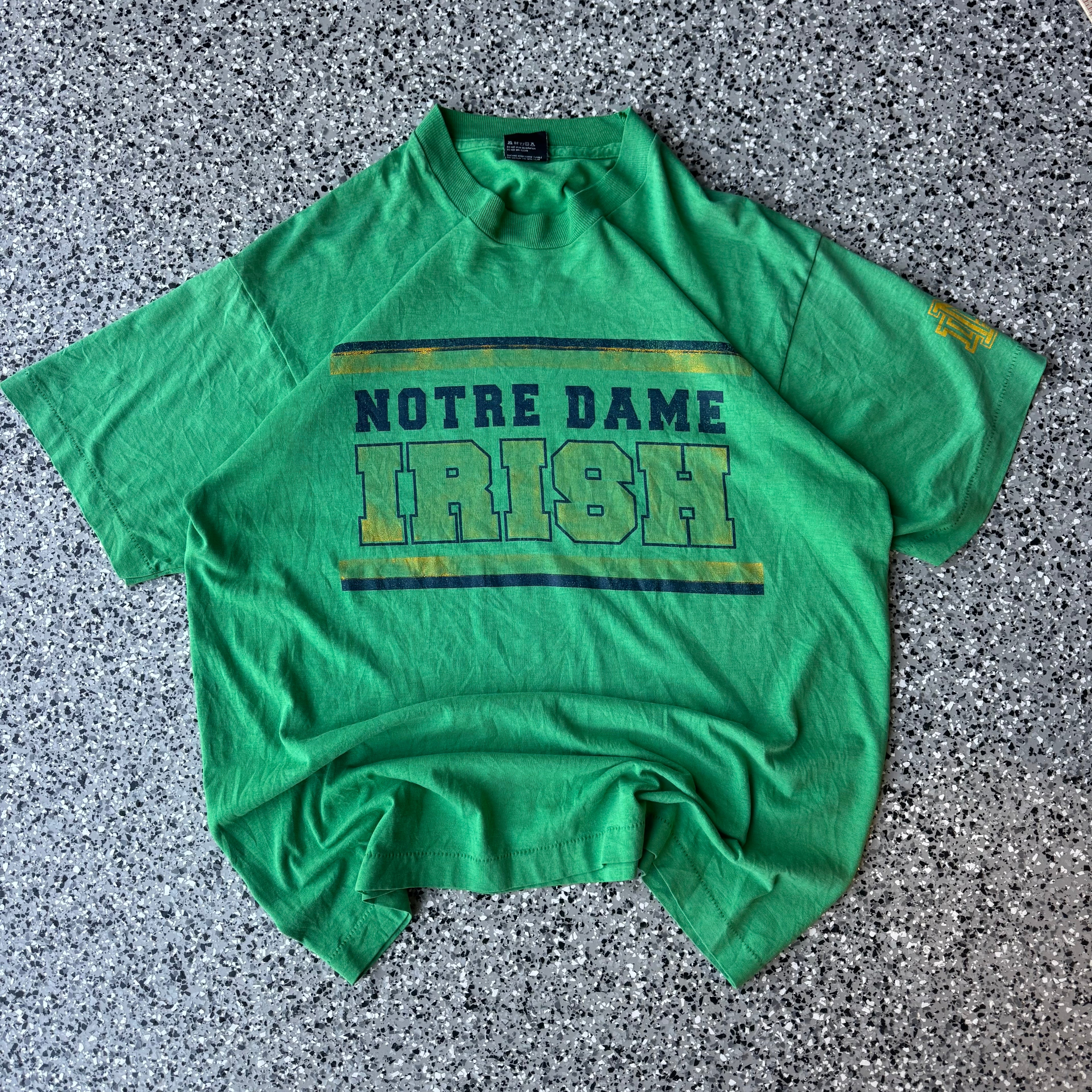 1990s Notre Dame Faded T-shirt (XL)