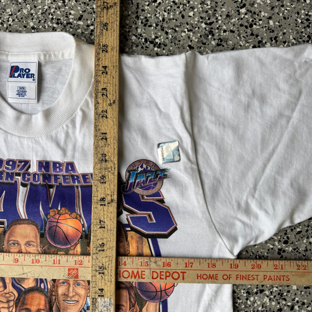 1997 Nba Utah Jazz Champs Character T-shirt