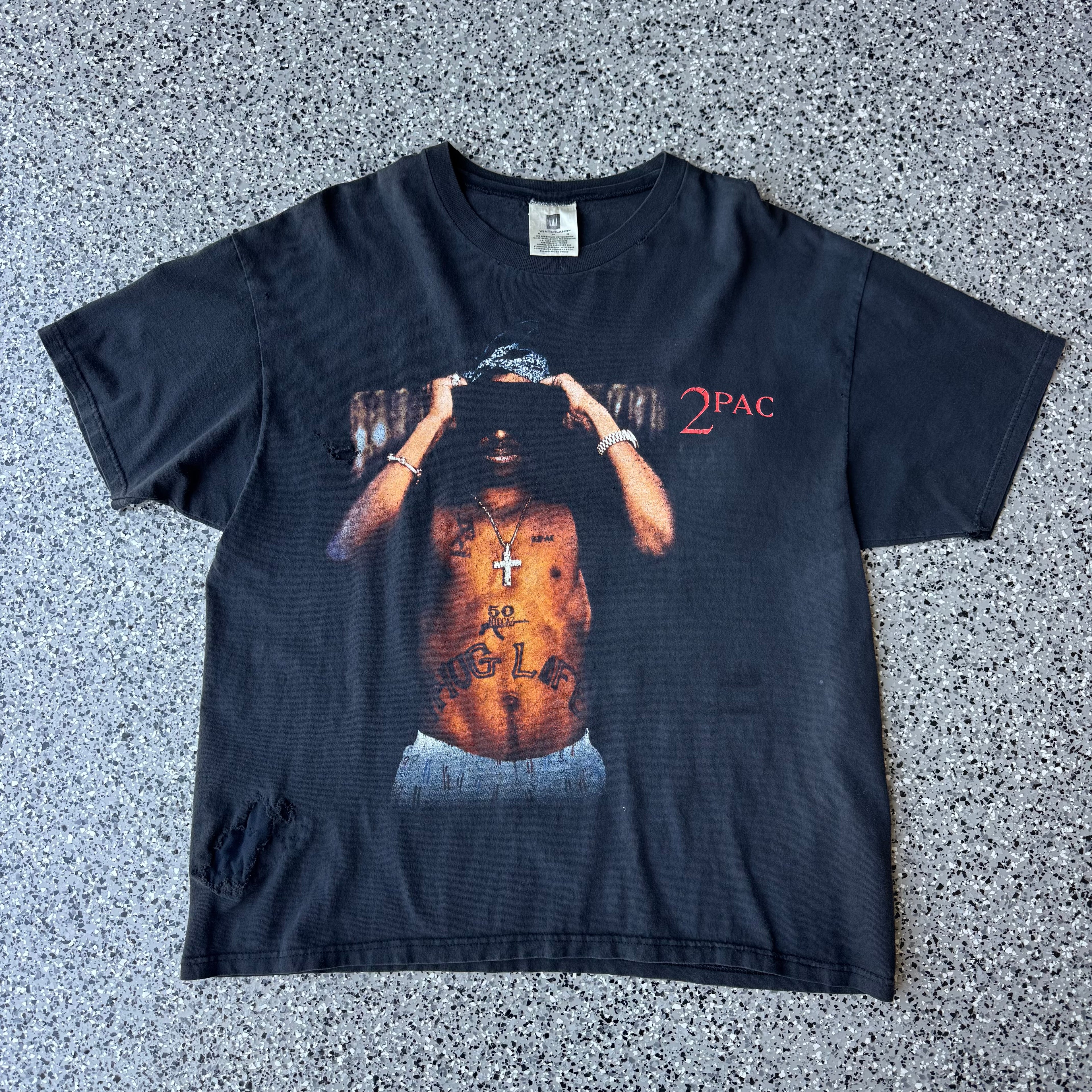 1990s 2Pac “All eyes on me” Rap Tee