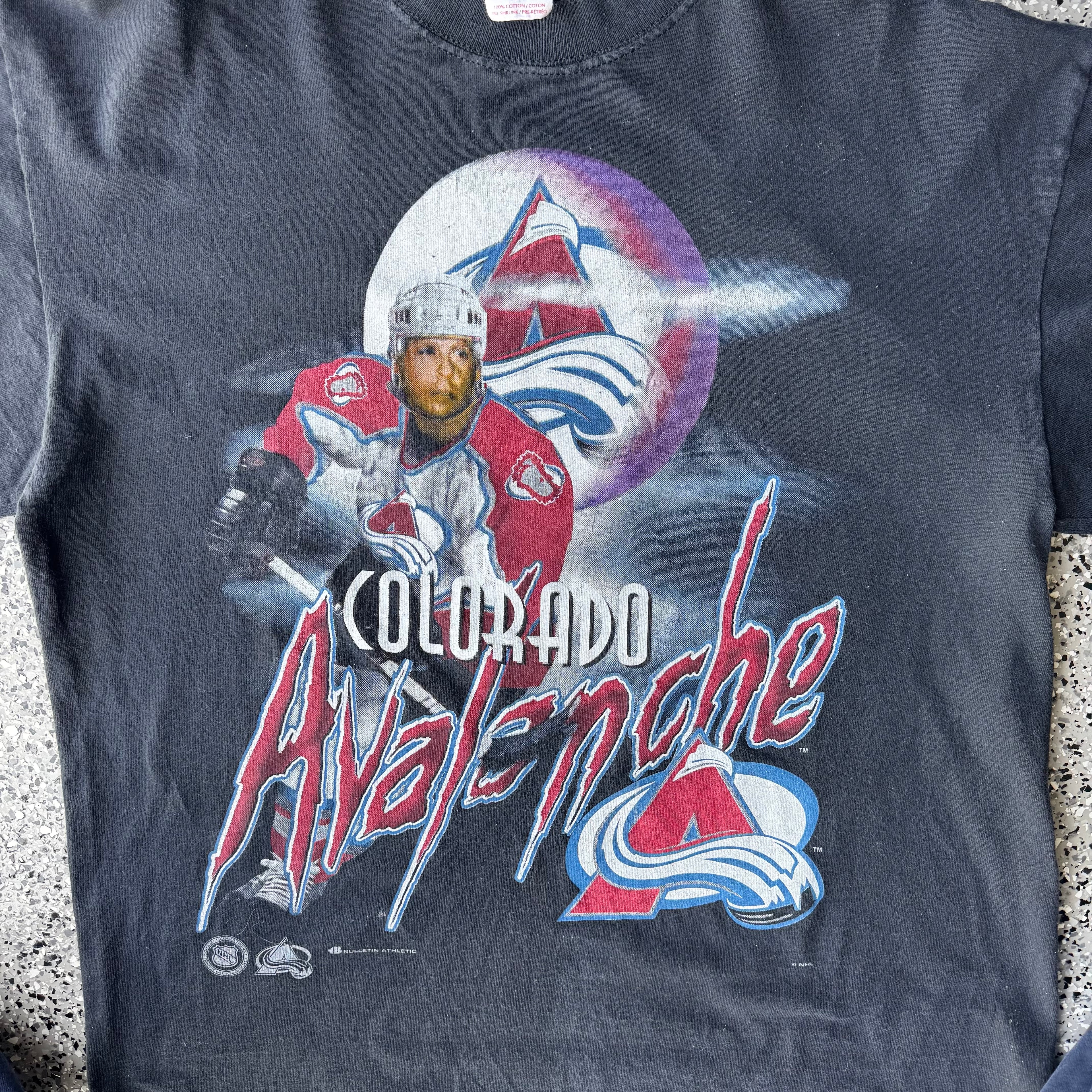 1990s Colorado Avalanche Hockey T-shirt (M)