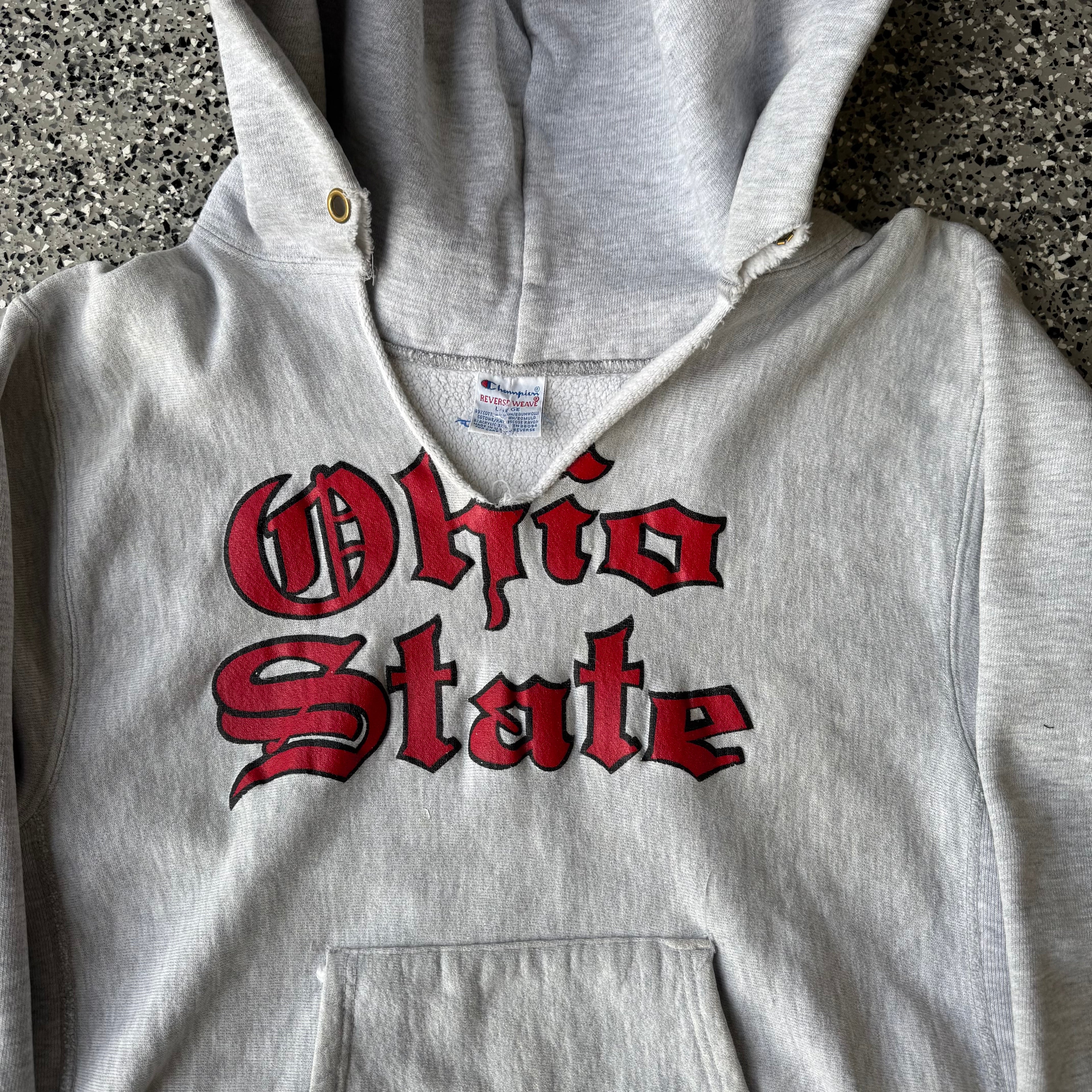 1990s Ohio State Champion Reverseweave Chopped