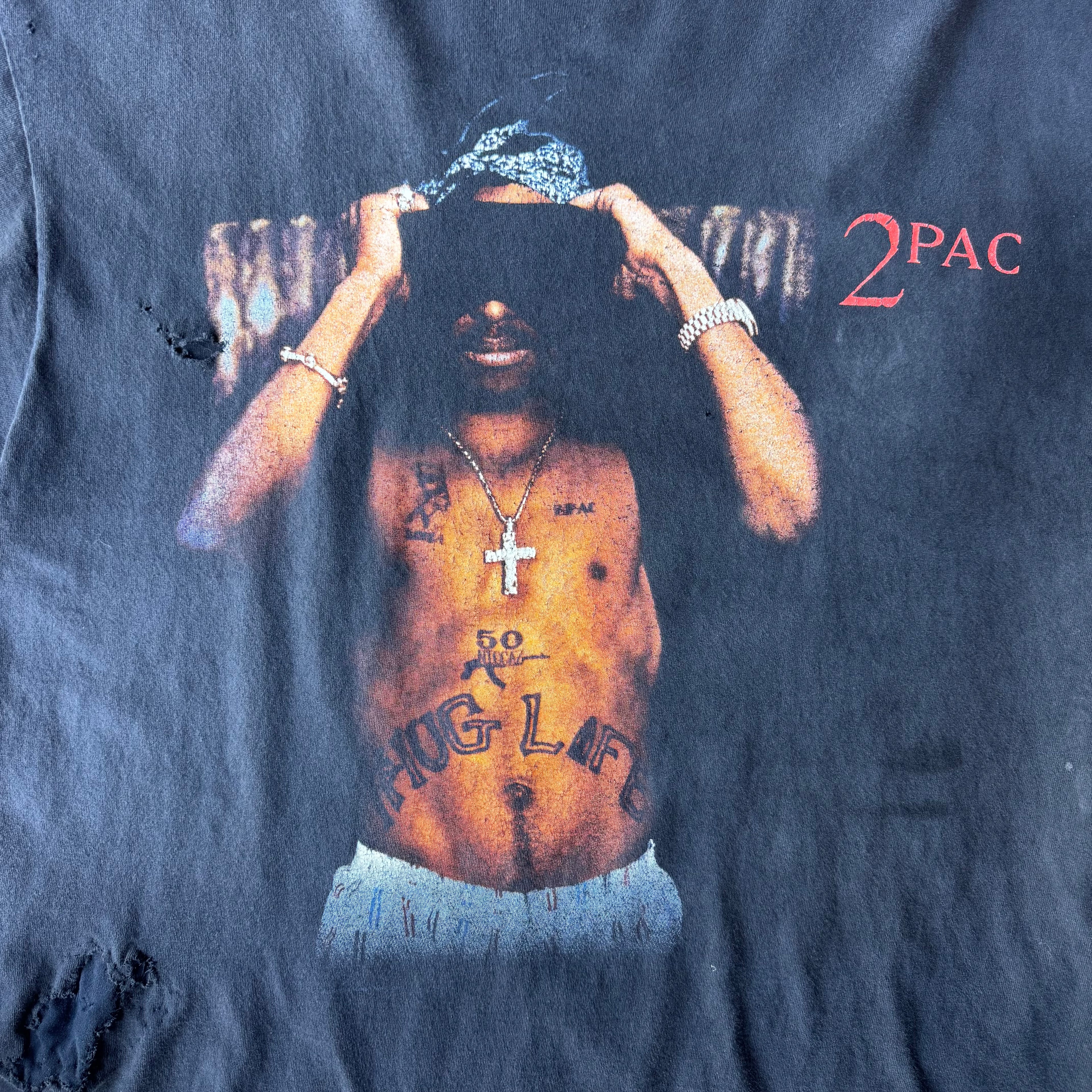 1990s 2Pac “All eyes on me” Rap Tee