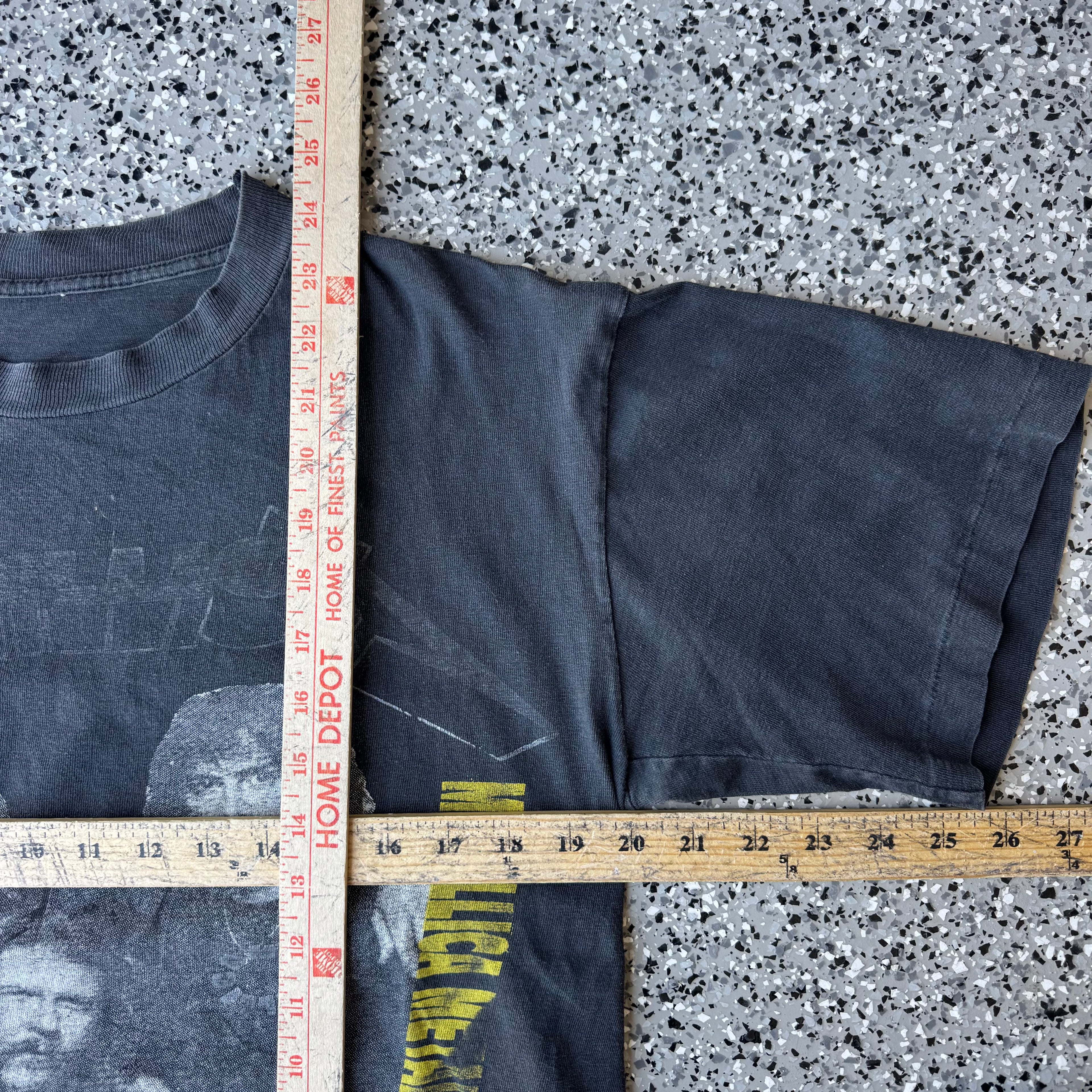 1993 Metallica Parking lot Boot Tour T-shirt