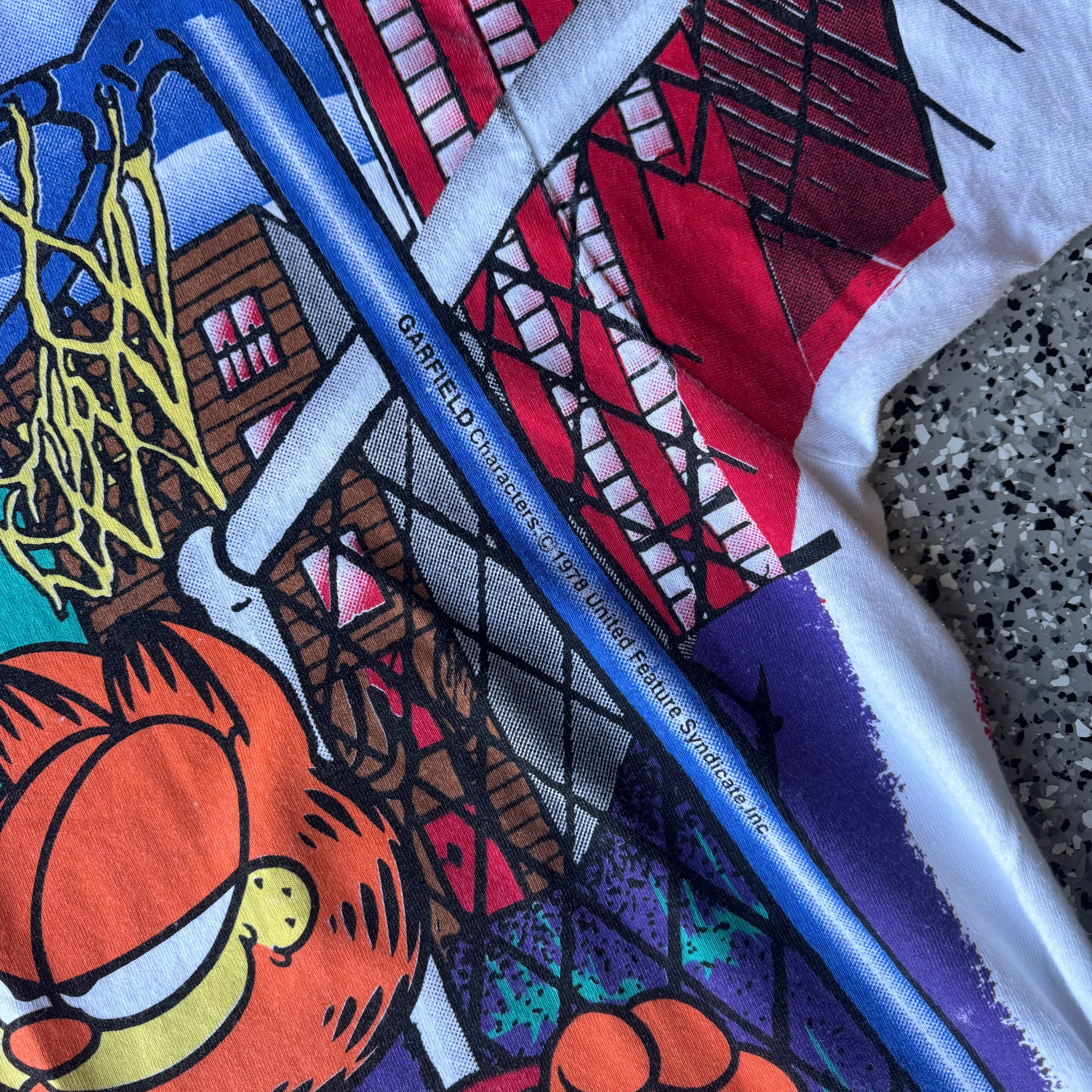 1990s Garlfield AOP Basketball “Jam Session”