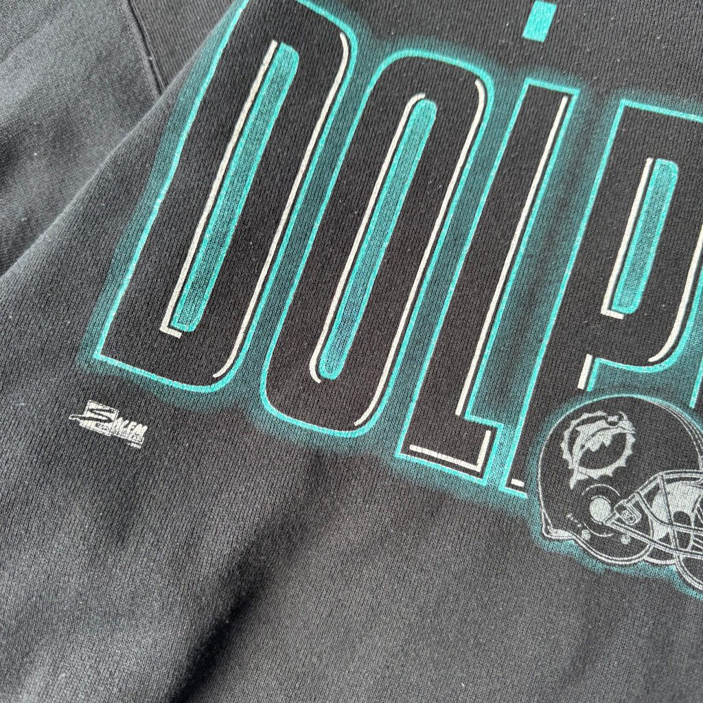 1990s Miami Dolphins Football Salem Sportwear Hoodie