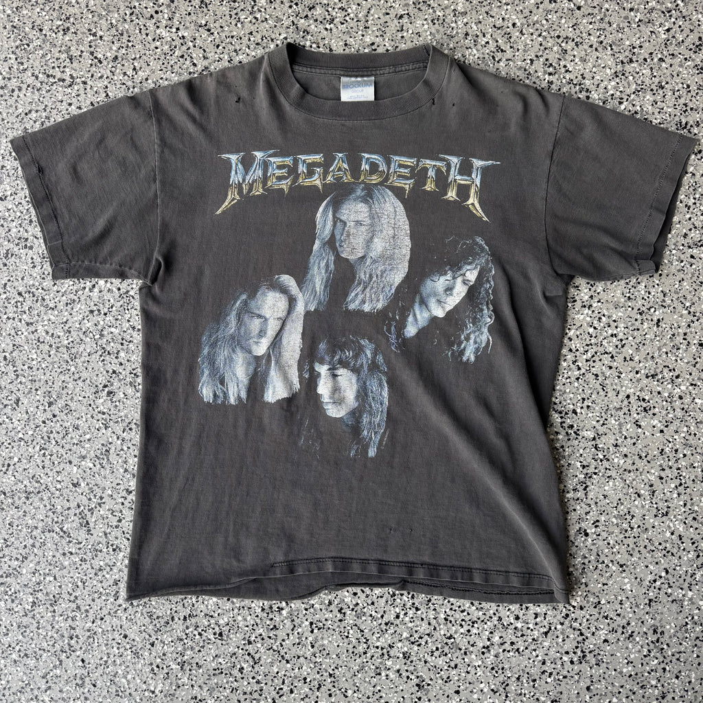 1992 Megadeth “Countdown To Extinction” Faded T-shirt