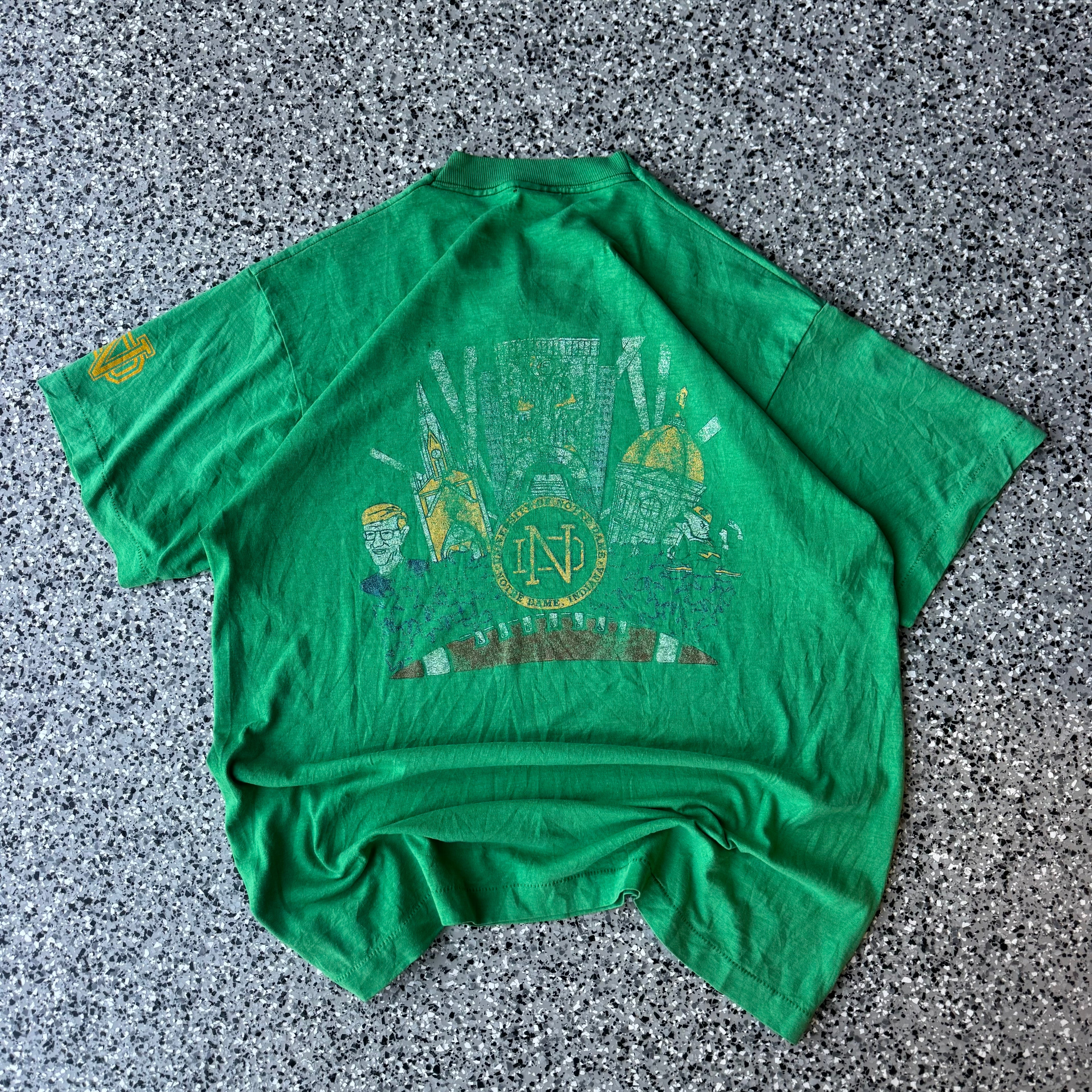 1990s Notre Dame Faded T-shirt (XL)