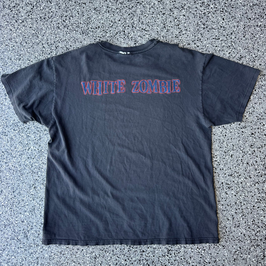 1990s White Zombie Astro creep Faded shirt