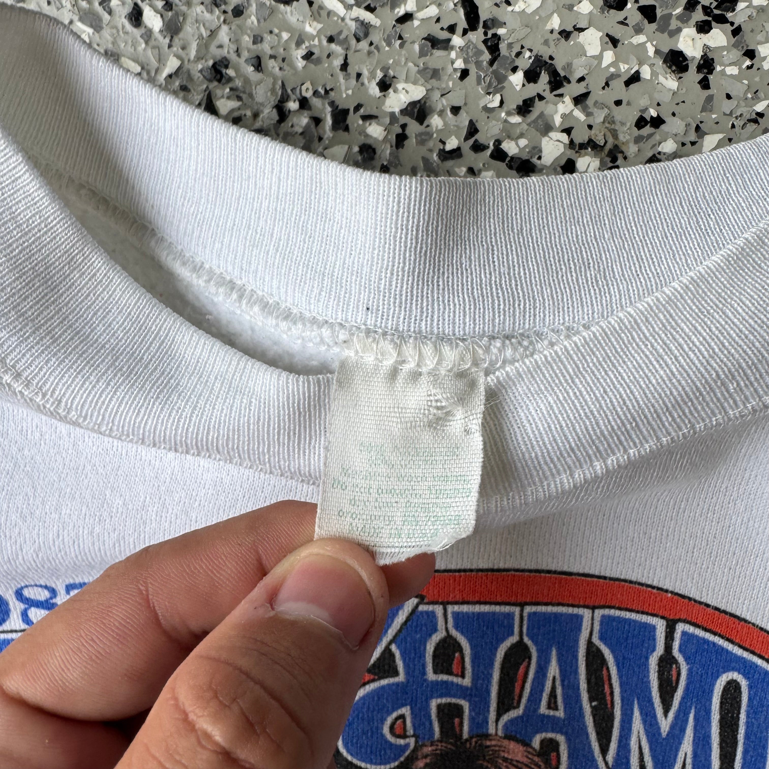 1980s Nfl Broncos Super bowl Champs Character sweatshirt (S)