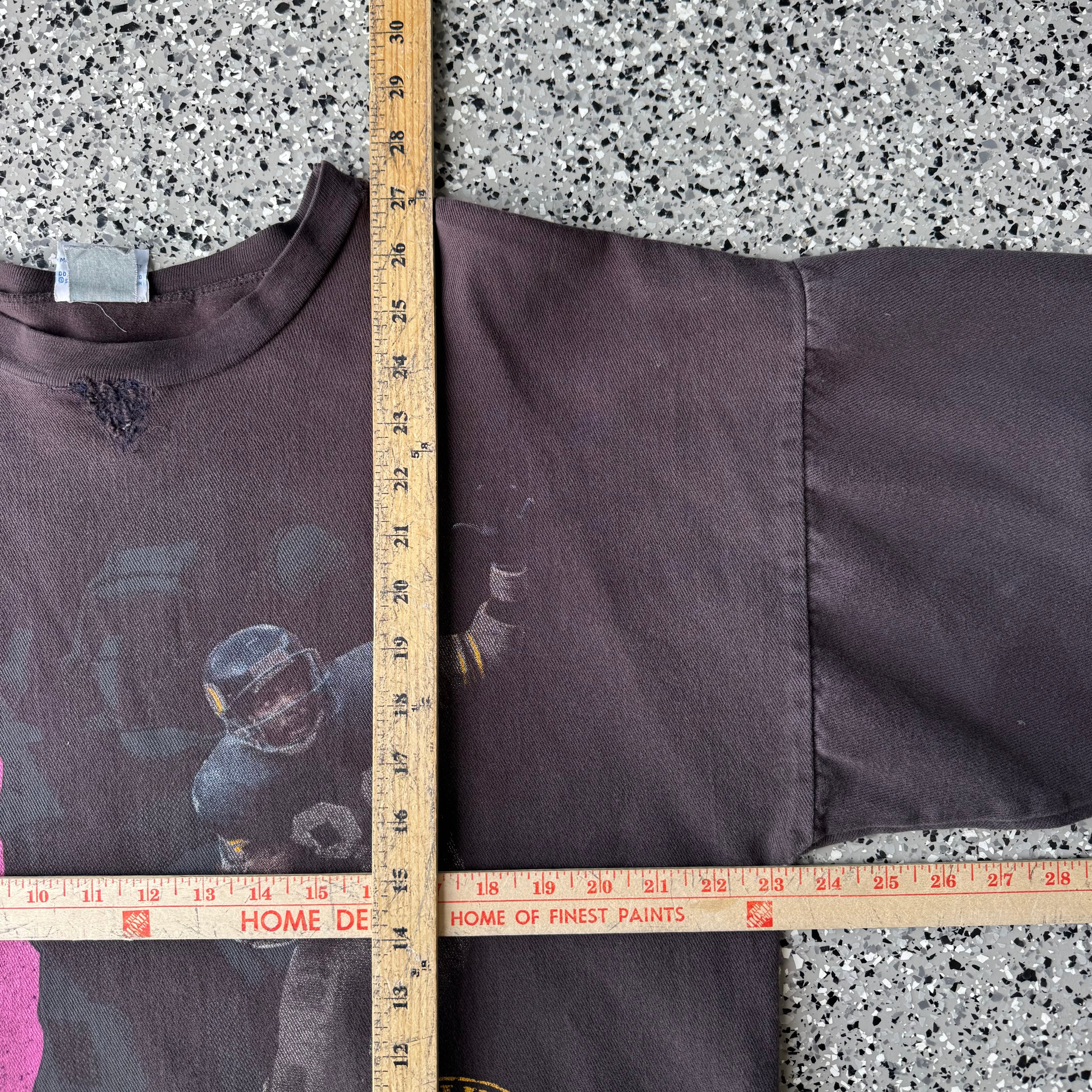 1990s Salem Minnesota Vikings Crewneck Faded and repaired (L)
