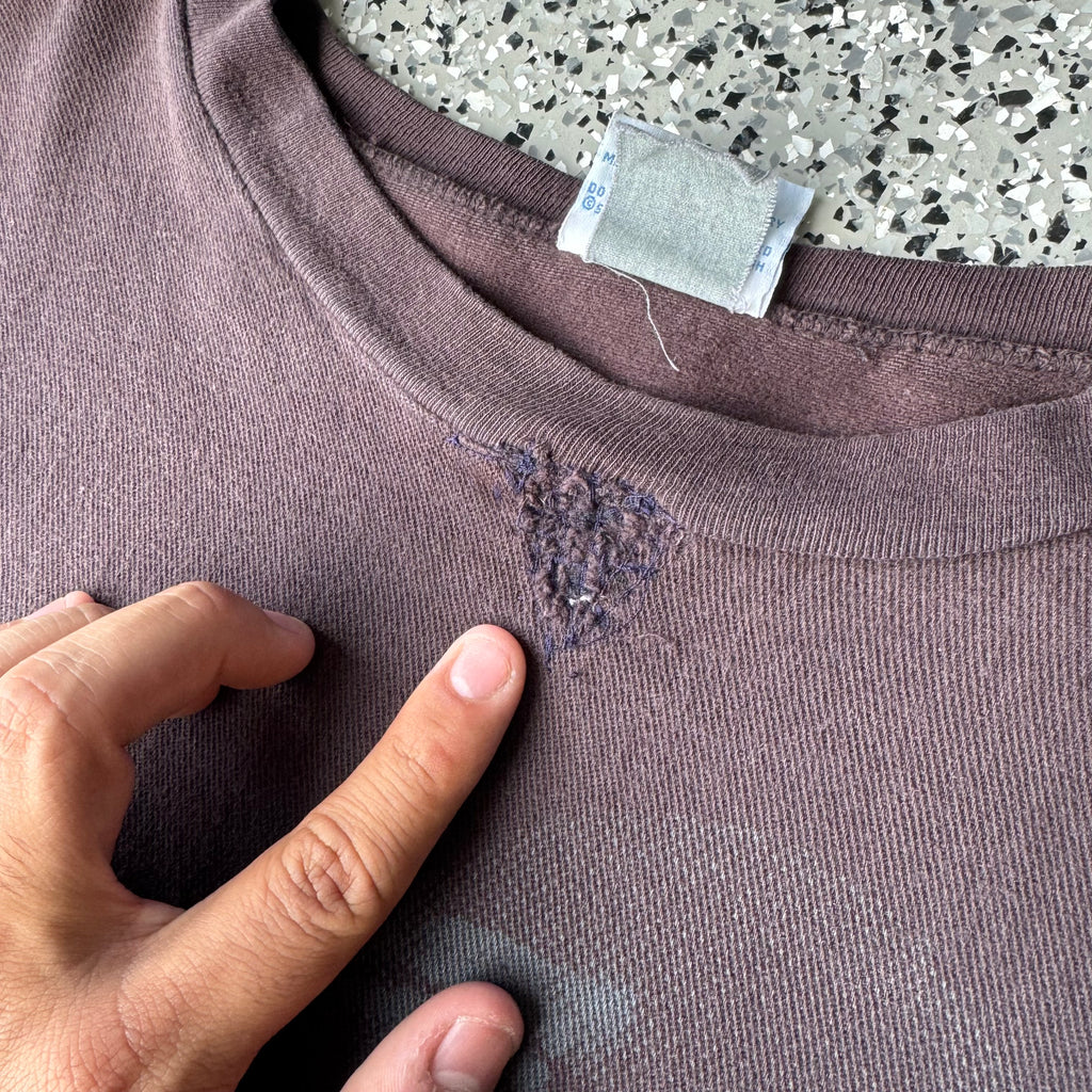 1990s Salem Minnesota Vikings Crewneck Faded and repaired (L)
