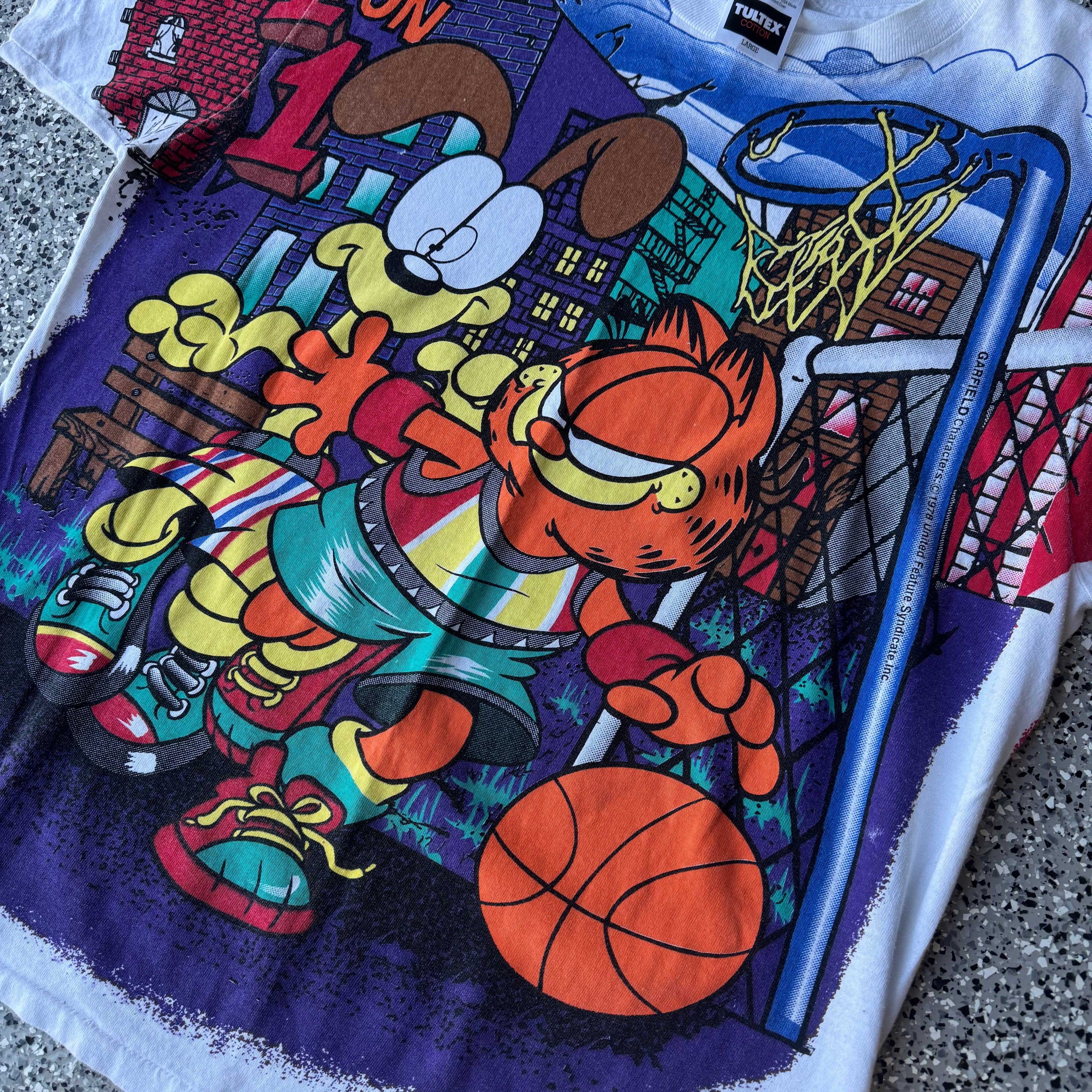 1990s Garlfield AOP Basketball “Jam Session”