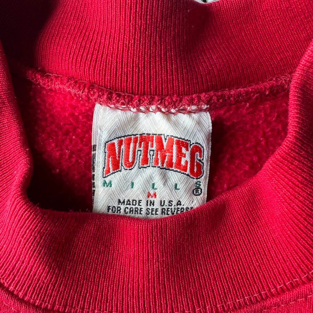 1990s Washington Redskin Nutmeg Red Crewneck (M)