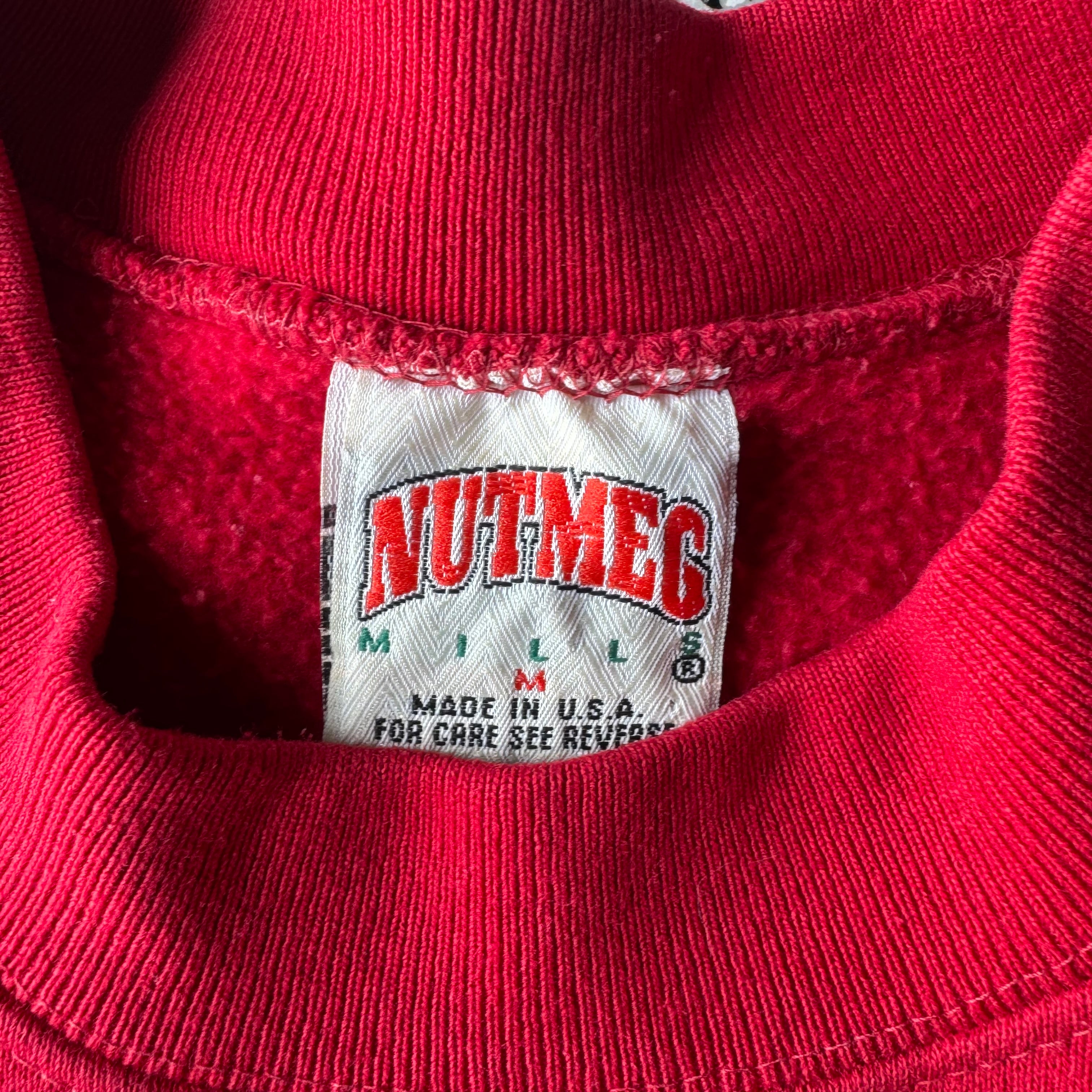 1990s Washington Redskin Nutmeg Red Crewneck (M)