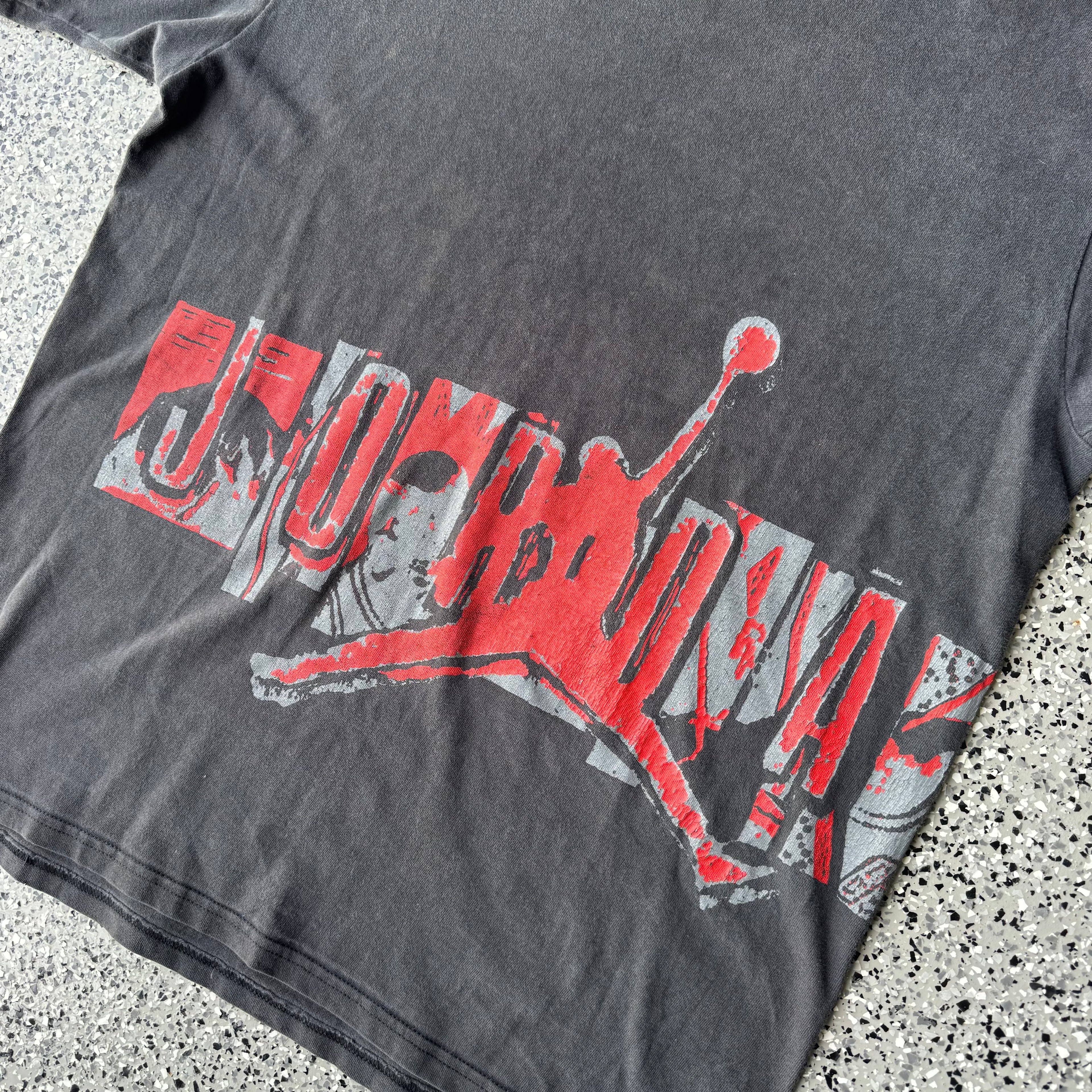 1990s Nike Air Jordan Michael Jordan Black t-shirt (M)