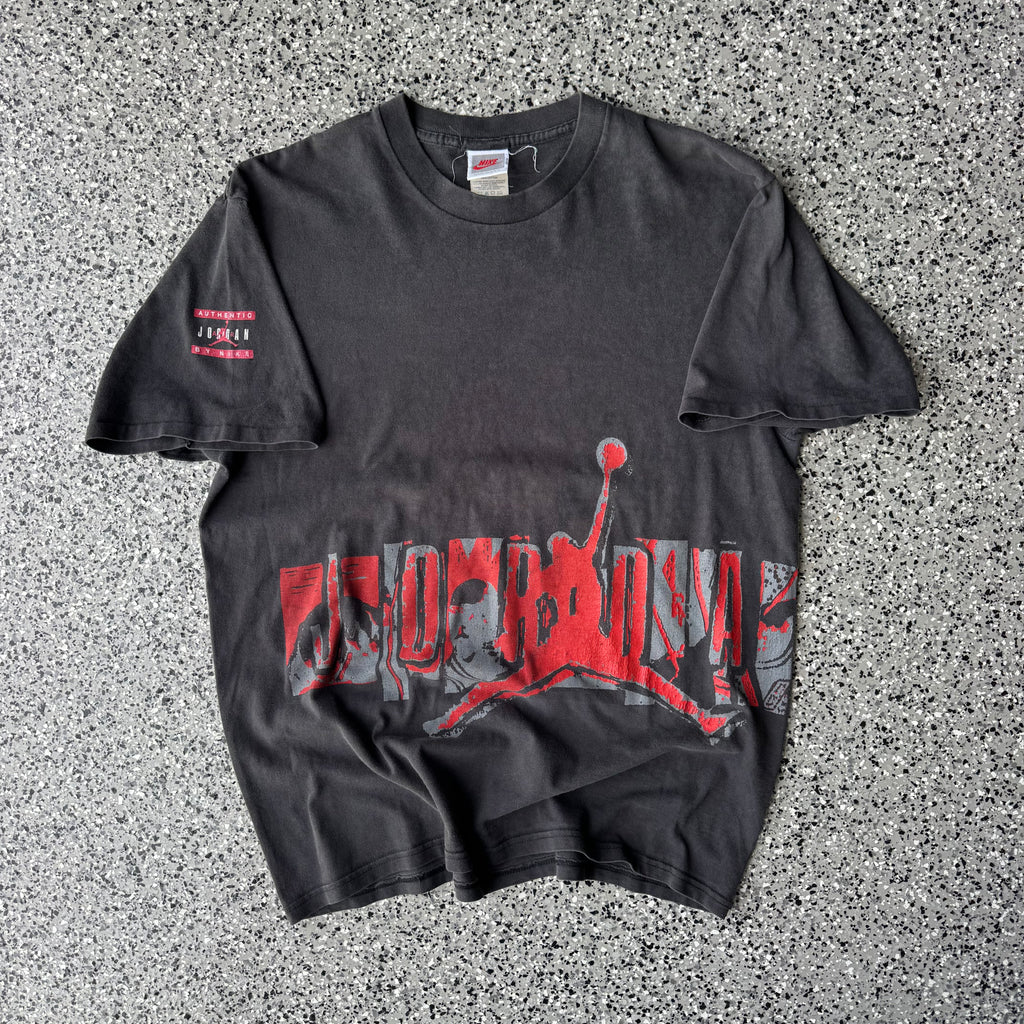 1990s Nike Air Jordan Michael Jordan Black t-shirt (M)