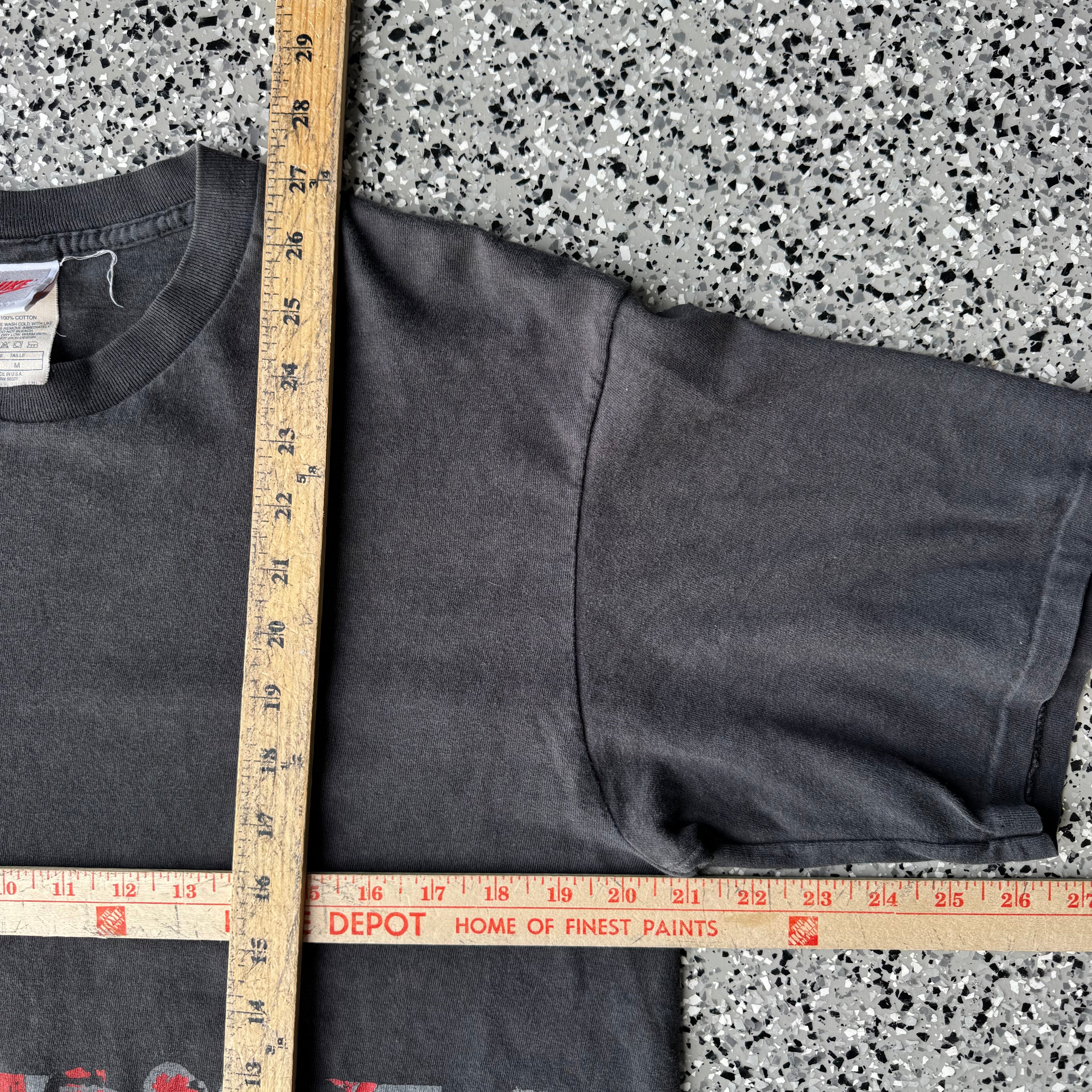 1990s Nike Air Jordan Michael Jordan Black t-shirt (M)