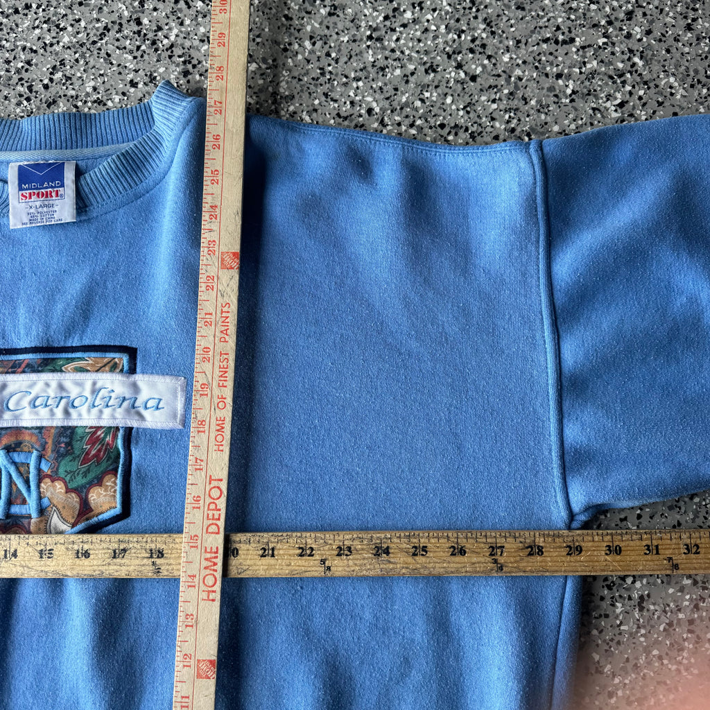 1990s UNC North Carolina Baby blue Crewneck