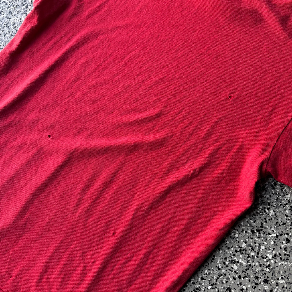 1990s detroit Red wings hockey distressed shirt (M)
