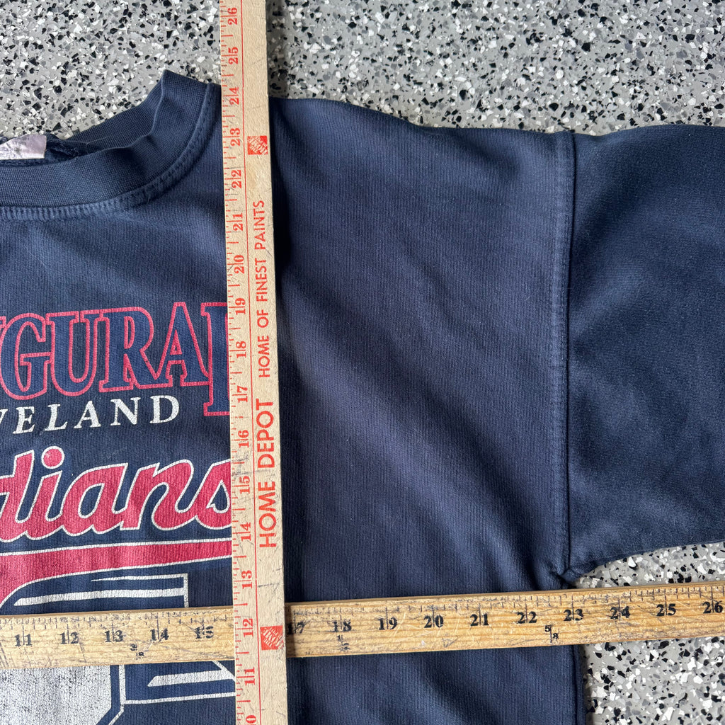 1990s Cleveland Indians 94 Navy Crewneck (L)