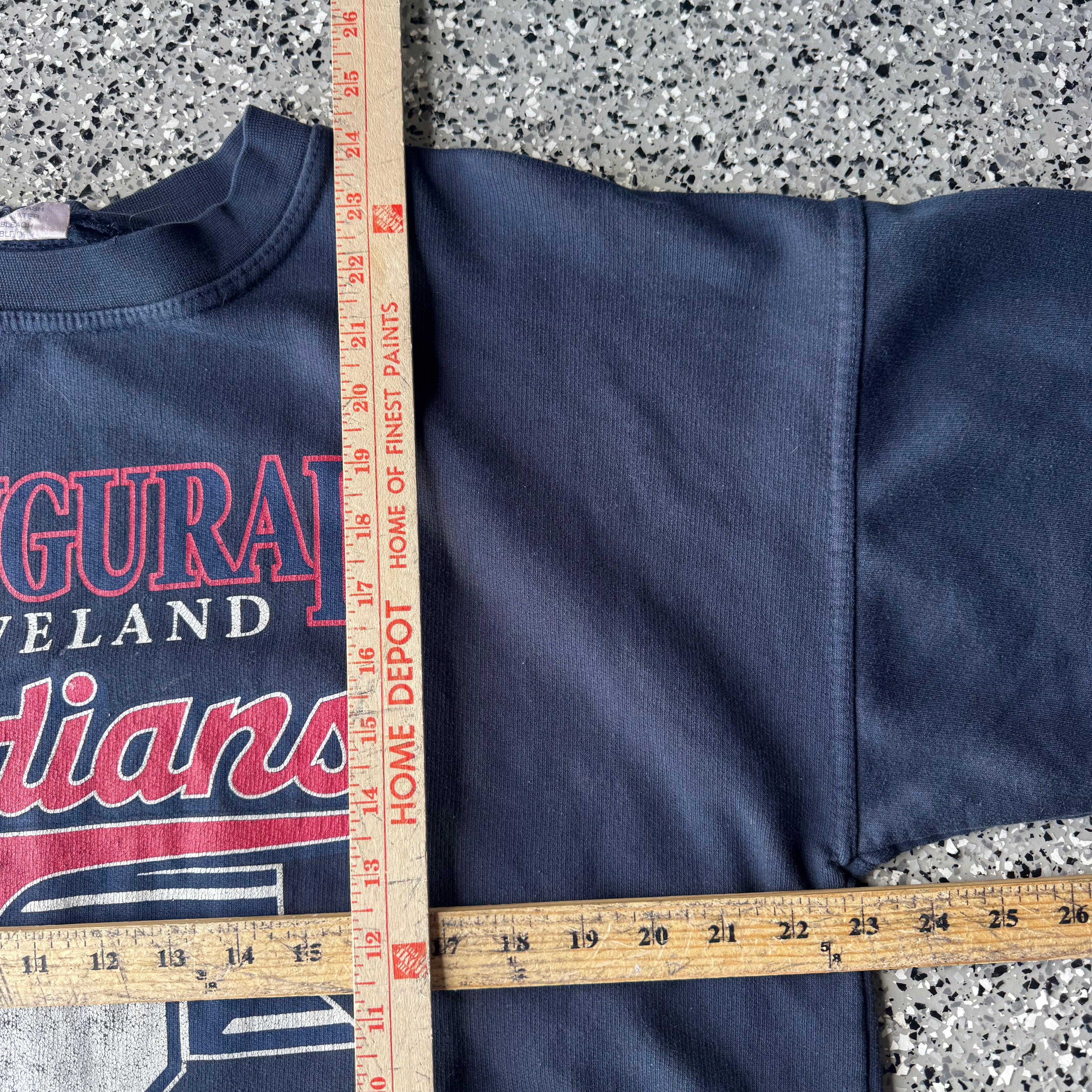 1990s Cleveland Indians 94 Navy Crewneck (L)